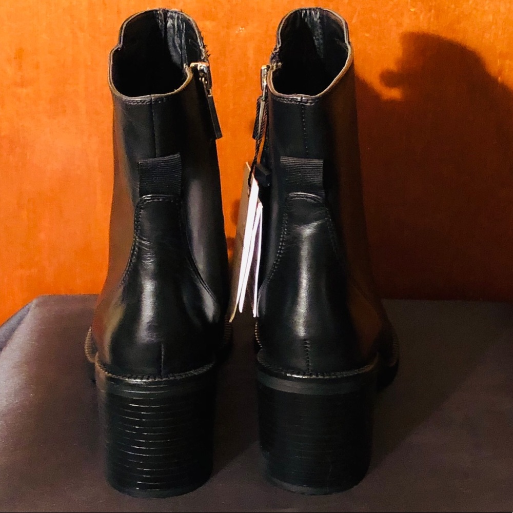 🤩🤩BNWT Zara Faux Pearl Moto Boots🤩🤩 - Picture 2 of 6